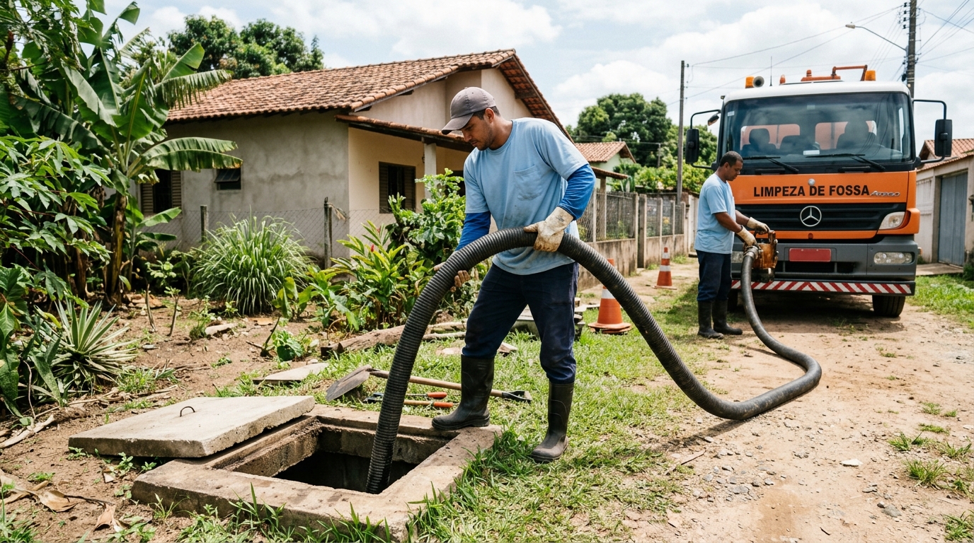 Desentupimento de Fossa em Ribeirão Preto‑SP